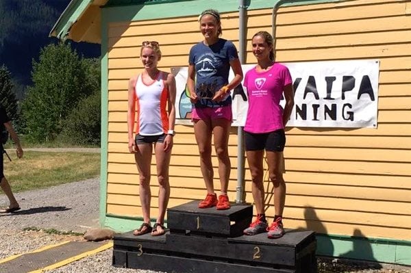 2016 Kendall Mountain Run - Women's Podium