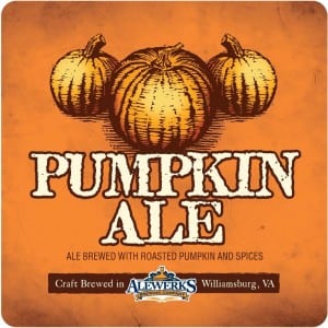 AleWerks Brewing Company Pumpkin Ale