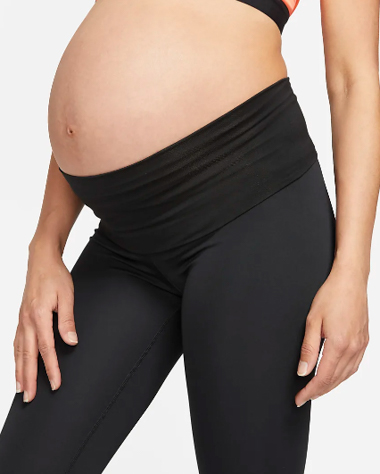 Best Maternity Workout Clothes - Nike One (M) Women's High-Waisted Leggings (Maternity) - product photo
