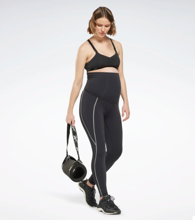 Best Maternity Workout Clothes - Reebok Lux 2.0 Maternity Leggings - product photo