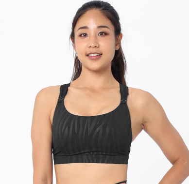 Best Maternity Workout Clothes - Sweat and Milk Venice High Impact Full Coverage Nursing Sports Bra - product photo