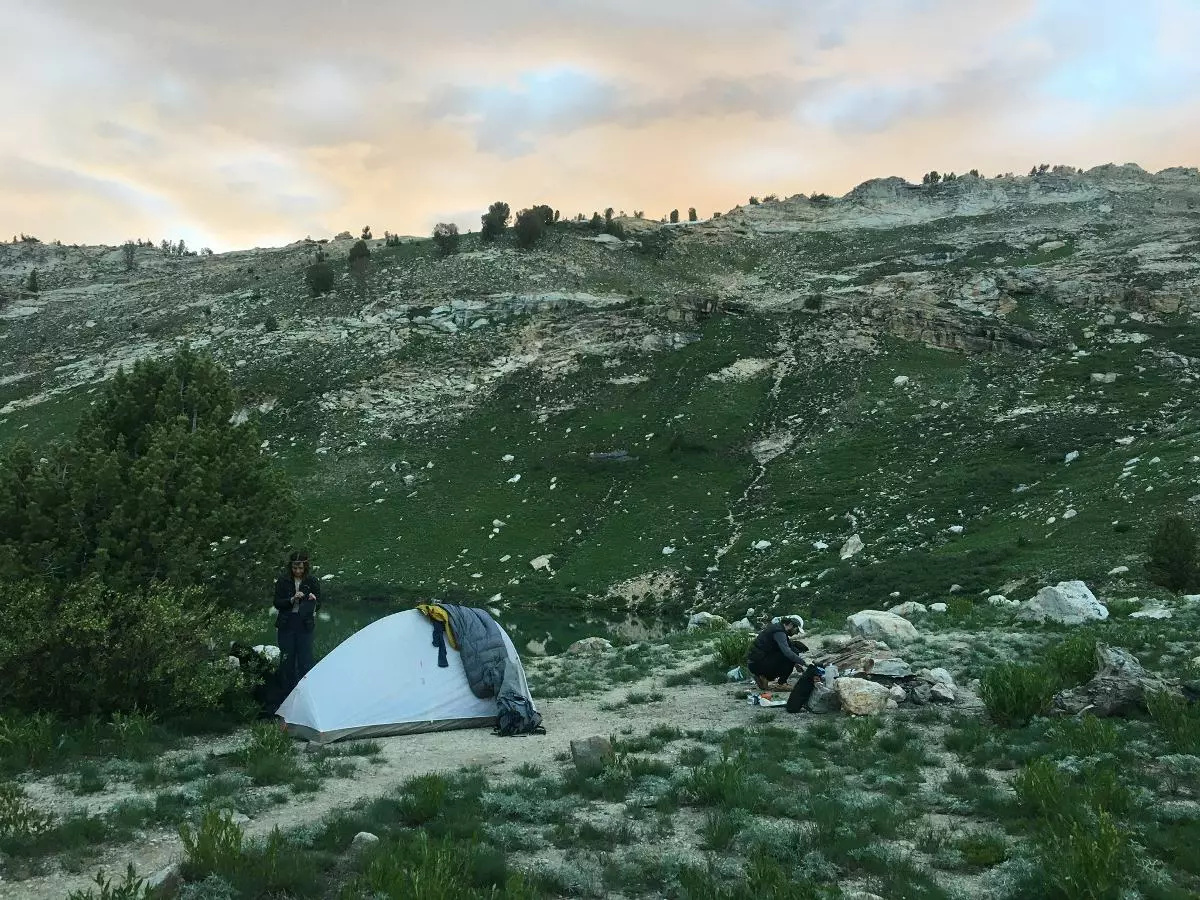 Best Ultralight Tents - Big Agnes Fly Creek HV UL 2 Solution Dye testing in Nevada