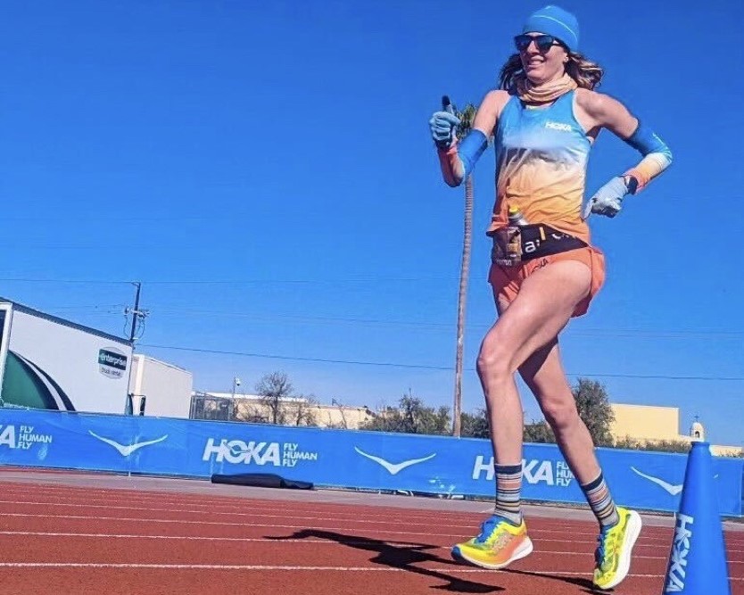 Best Women's Running Shorts - Camille Herron - 2022 Desert Solstice Track Invitational - Split Shorts