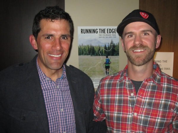 Scott (left) and Matt at the premiere. Photo: Scott Spillman