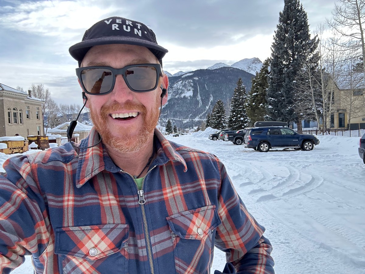 Letting joy happen on a jeans run