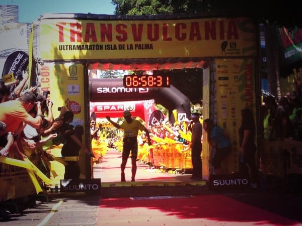 Luis Alberto Hernando, 2013 Transvulcania Ultramarathon second place