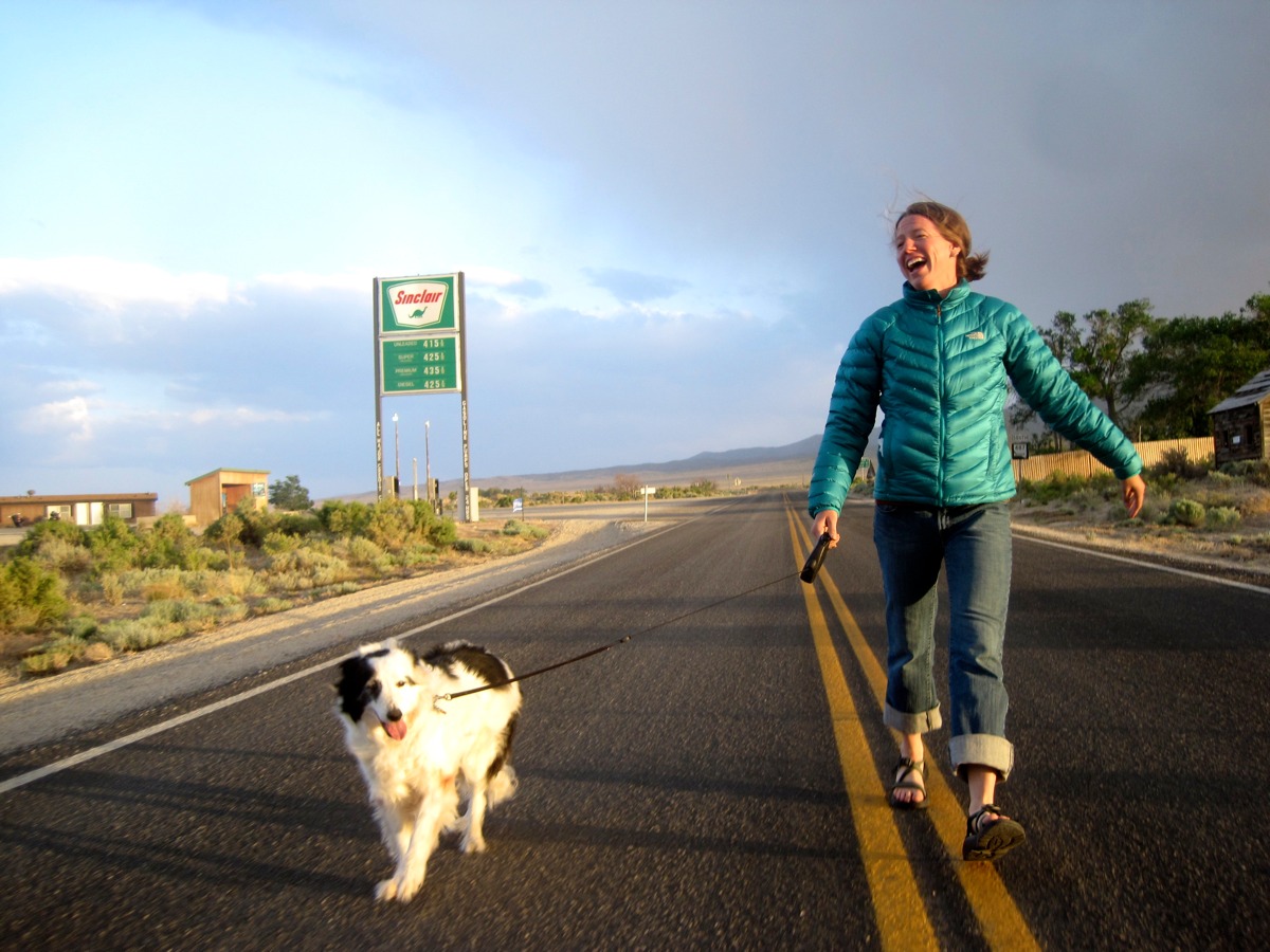 Meghan Hicks and Junebug - Eastern Sierra Nevada