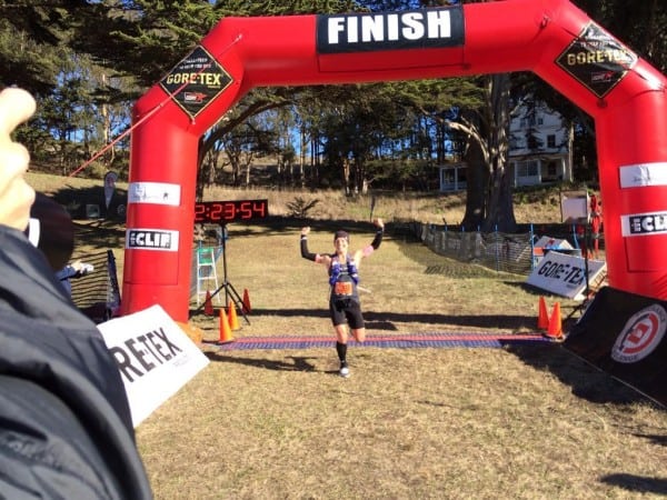 Michele Yates wins the 2013 TNF EC 50. Photo: iRunFar/Bryon Powell