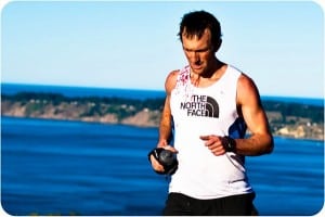 Mike Wolfe guts out a win at the 2011 TNF EC 50 mile championships. Photo courtesy of Brett Rivers. Mike Wolfe 2011 TNF 50 Mile