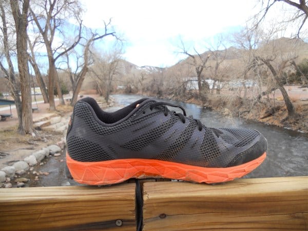 The Montrail Badwater's medial upper. Montrail Badwater medial upper