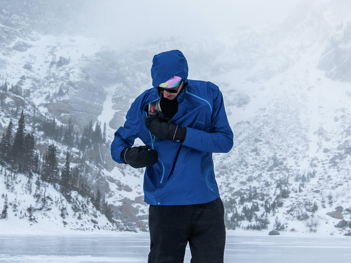 Patagonia Storm Racer Jacket and Peak Mission Gloves Review iRunFar