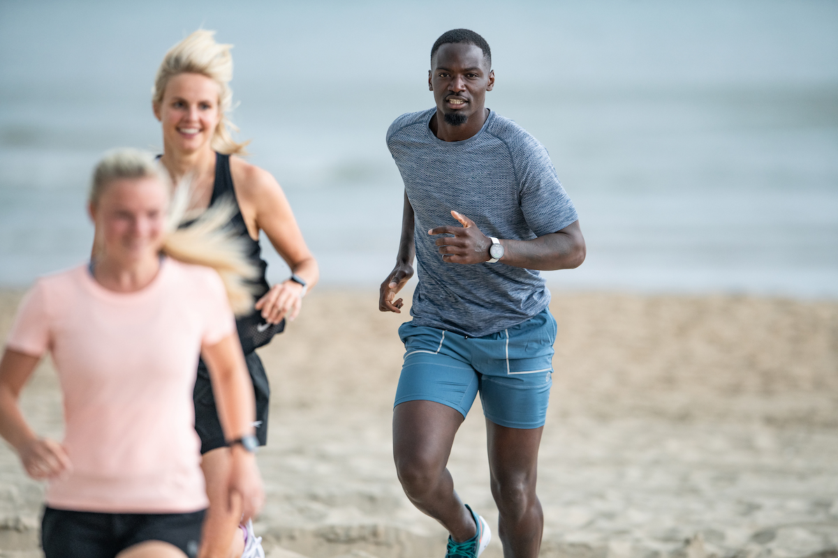 Polar Unite - beach running