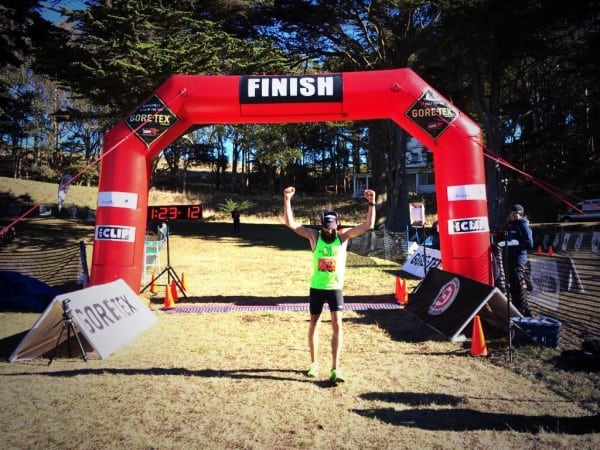 Rob Krar wins the 2013 TNF EC 50. Photo: iRunFar/Bryon Powell