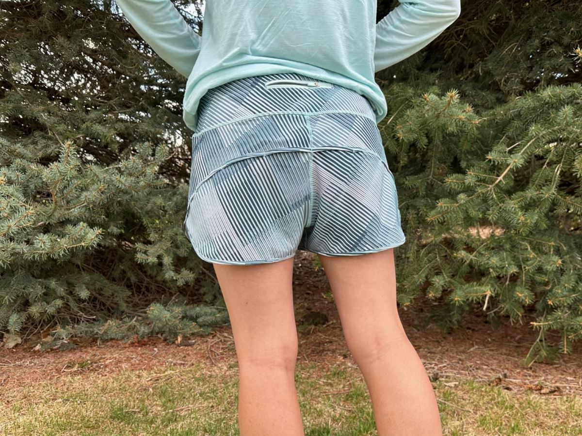 Smartwool Womens Active Lined Short - back view