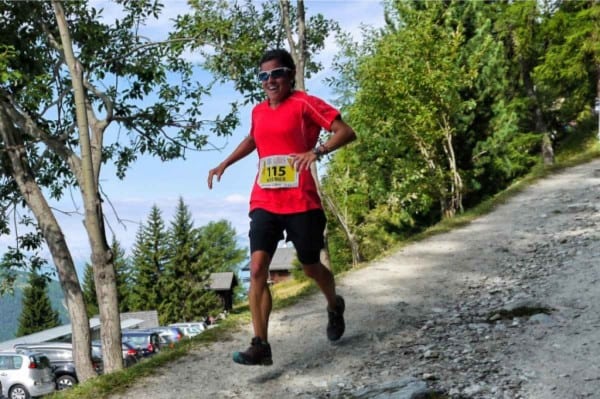 Stevie Kremer racing Sierre Zinal. Stevie Kremer - 2012 Sierre Zinal