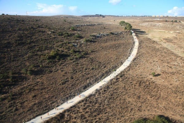 Ultramarathon Sovev Emek travels along ancient Roman roads and is Israel’s longest ultra race. Photo: Ultramarathon Sovev Emek